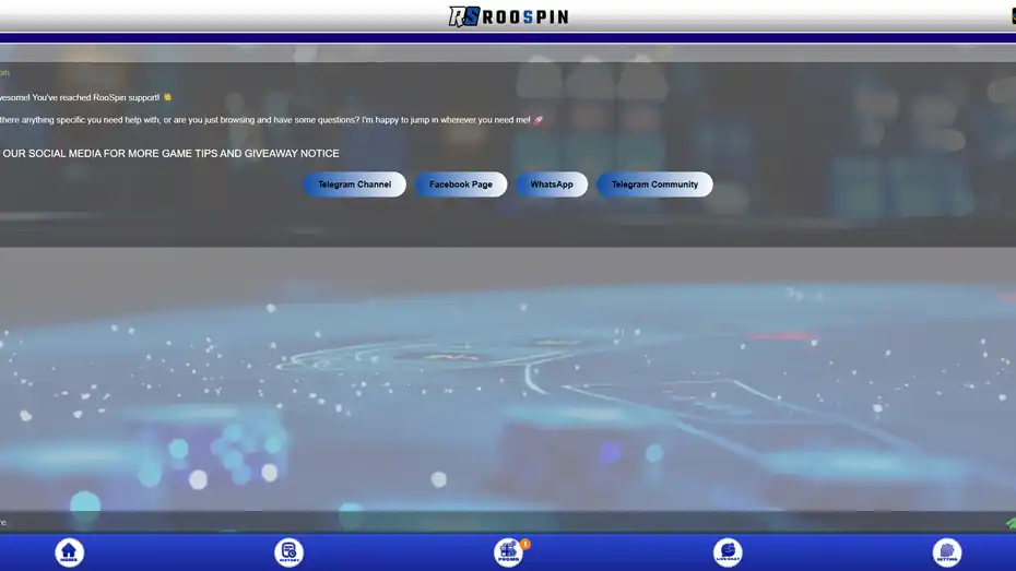 Roospin Support